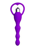 Sextoys : chapelet vibrant anal violet de la collection Dreamy toys