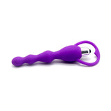 Sextoys : chapelet vibrant anal violet de la collection Dreamy toys