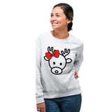 Les 2 Pulls Couple Cerfs de Noël