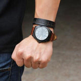 Bracelet Couple <br> Battement De Coeur (Cuir)