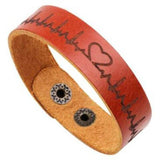 bracelet battement de coeur couple