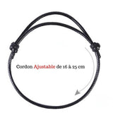 bracelet cordon réglable pour couple