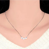Collier Couple <br> 3 Coeurs (Argent)