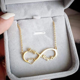 collier couple personnalisé