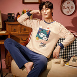 pyjamas en coton pour couple pas cher