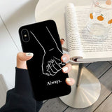 coque telephones assortis pour couple forever