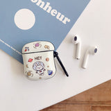 coque airpods assortis pas cher