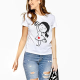 Vêtements couple T-shirt femme