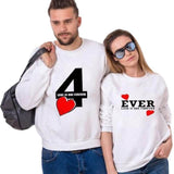 Les 2 Pulls Couple <br> Coeur