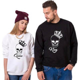 pull homme et femme couple