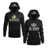 sweat à capuche king queen