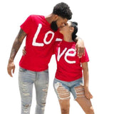 t-shirt couple love