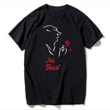 t-shirt homme la belle et la bête